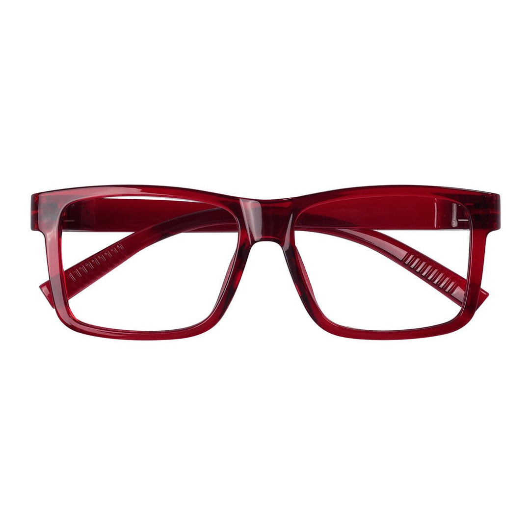 Oversized 30% Blue Light Blocking Metalless Eyeglasses