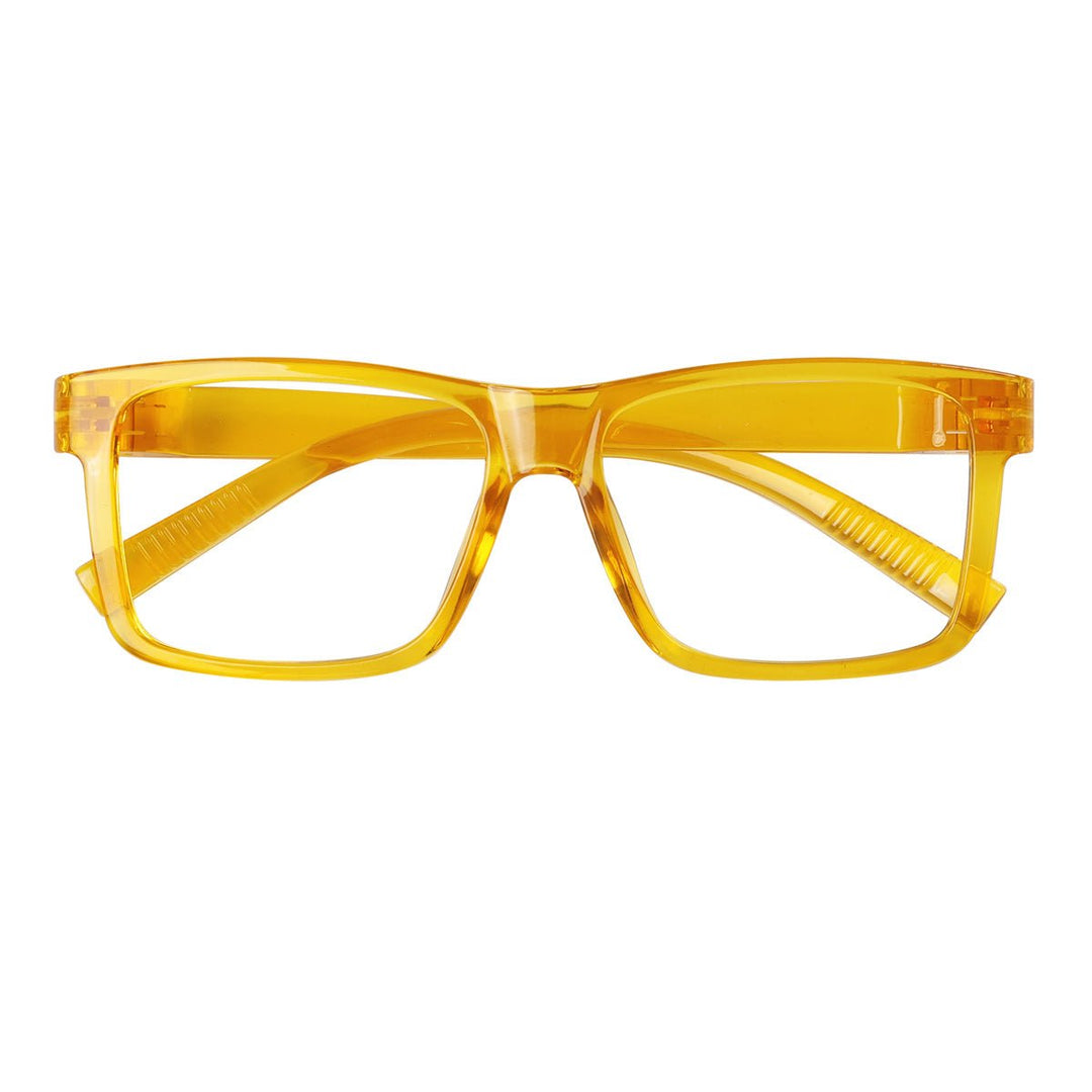 Oversized 30% Blue Light Blocking Metalless Eyeglasses