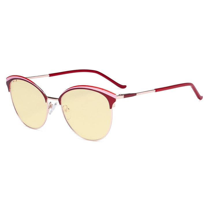 Oval Blue Light Blocking Eyeglasses LX19030-BB60
