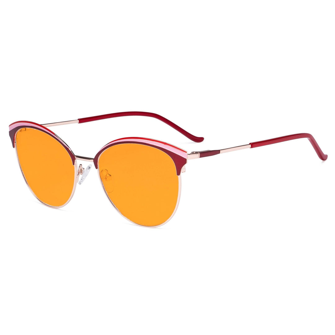 Oval Blue Light Blocking Eyeglasses LX19030-BB98