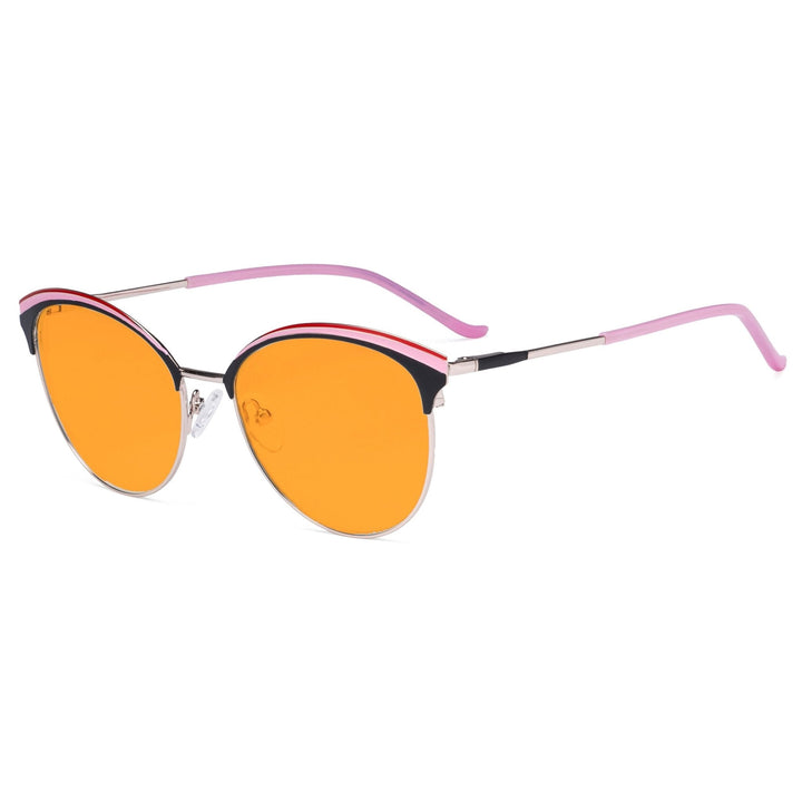 Oval Blue Light Blocking Eyeglasses LX19030-BB98