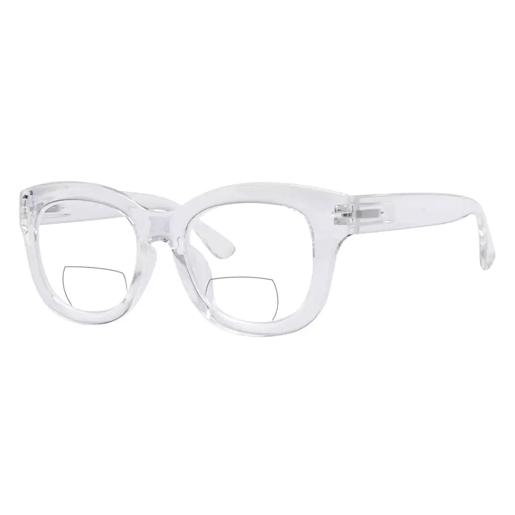 Oversized Square Trendy Bifocal Reading Glasses BR1555