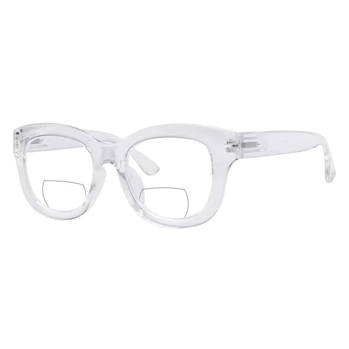 Oversized Square Trendy Bifocal Reading Glasses BR1555