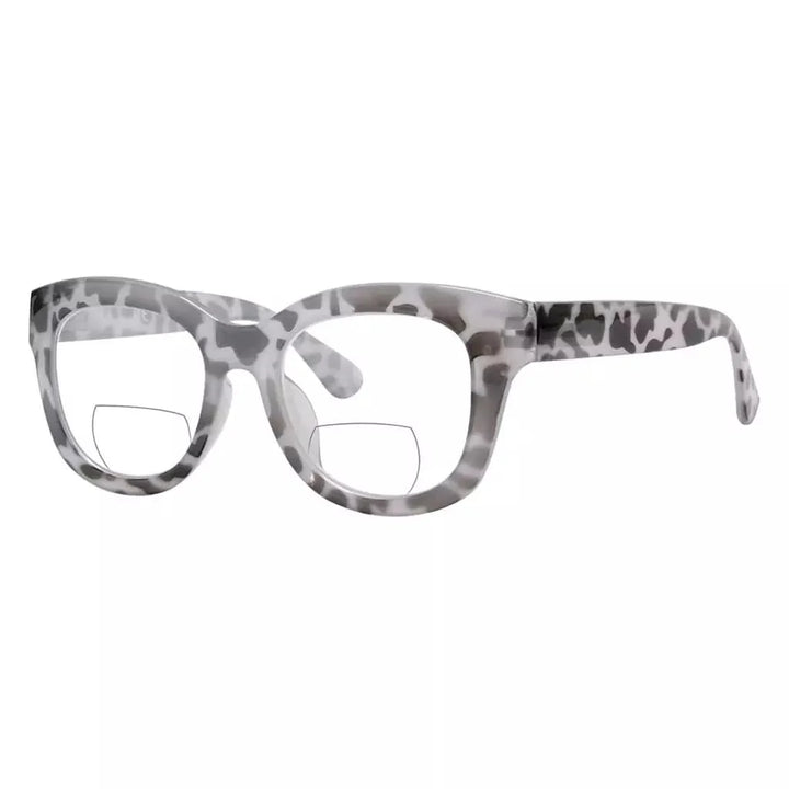 Oversized Square Trendy Bifocal Reading Glasses BR1555
