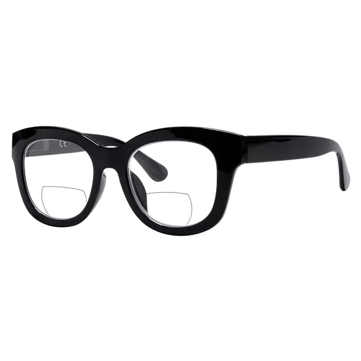 Oversized Square Trendy Bifocal Reading Glasses BR1555