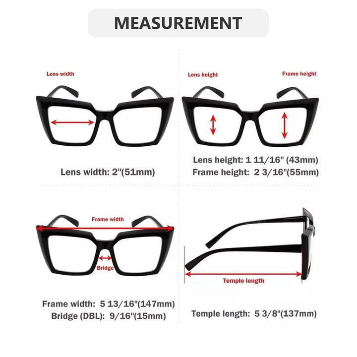 Oversized Transition Photochromic Reading Glasses BSR2141