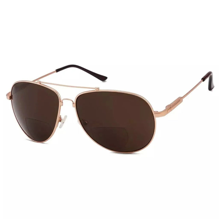 Pilot Style Polarized Bifocal Sunglasses PGSG1802