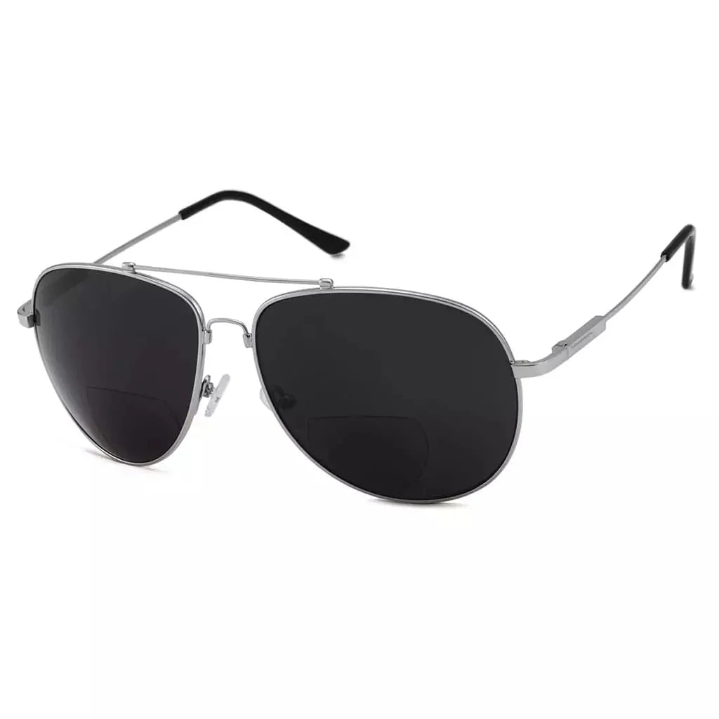 Pilot Style Polarized Bifocal Sunglasses PGSG1802