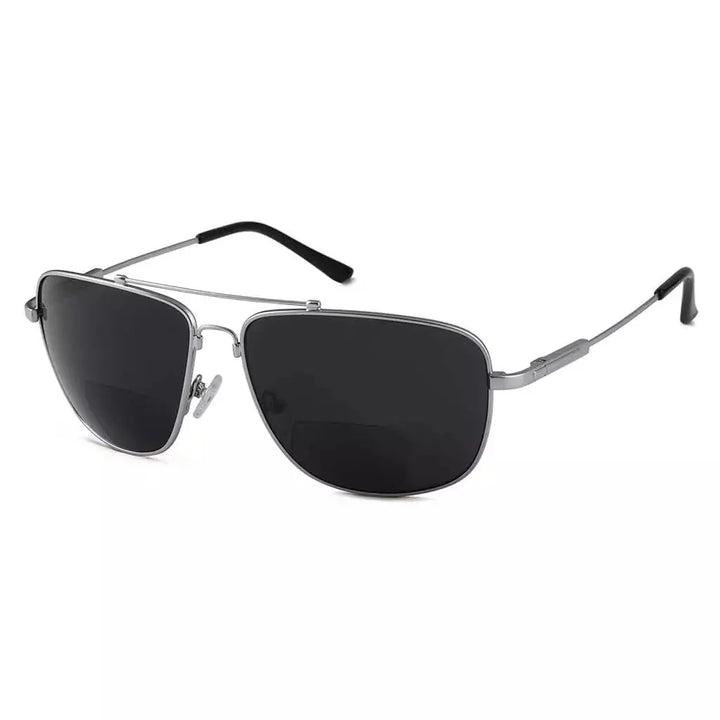 Pilot Style Polarized Bifocal Sunglasses Readers PGSG1801