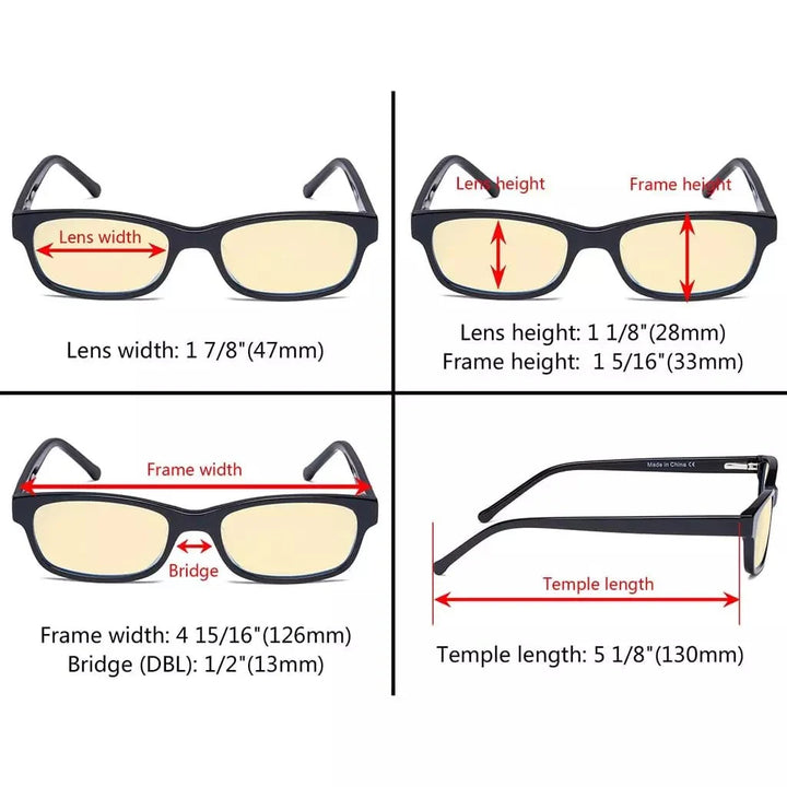 Blue Light Glasses Chic Narrow for Kids K02-BB60