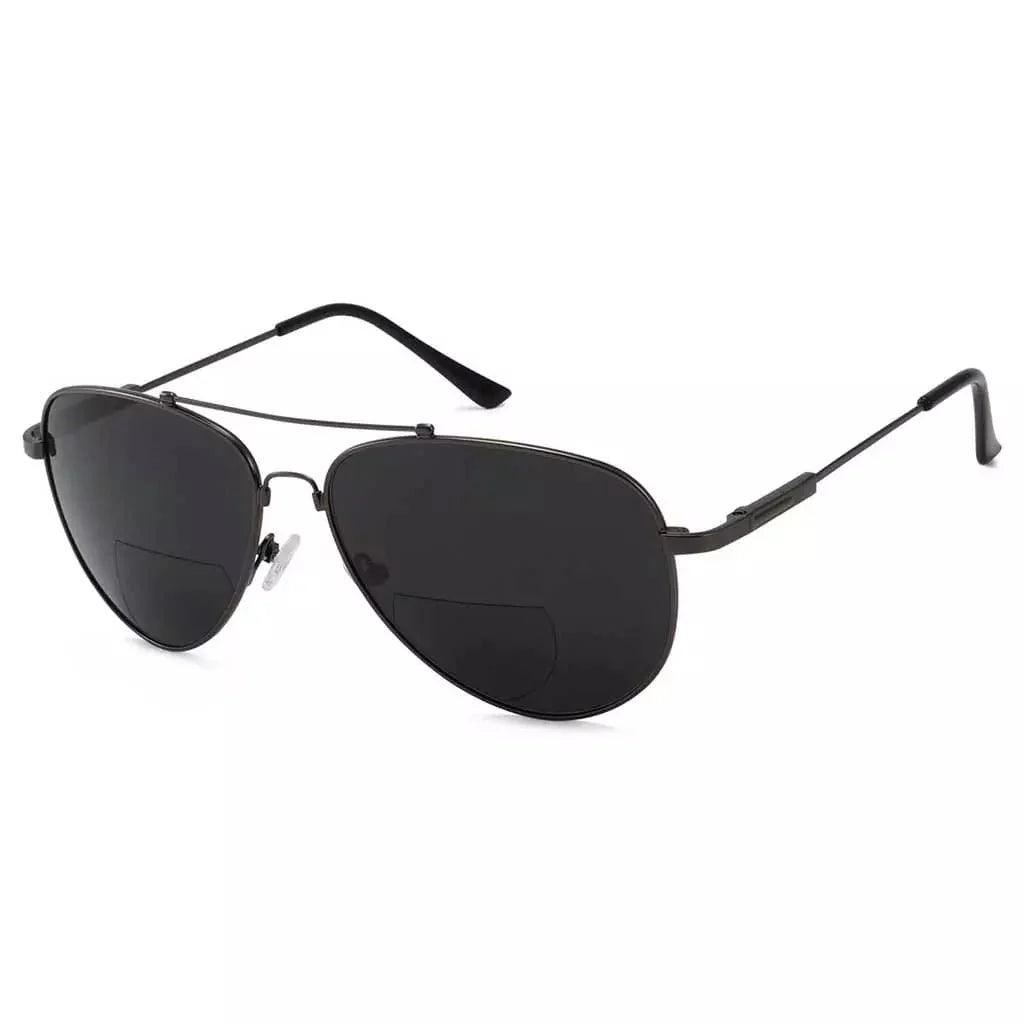 Polarized Bifocal Sunglasses Pilot Style Readers PGSG1804