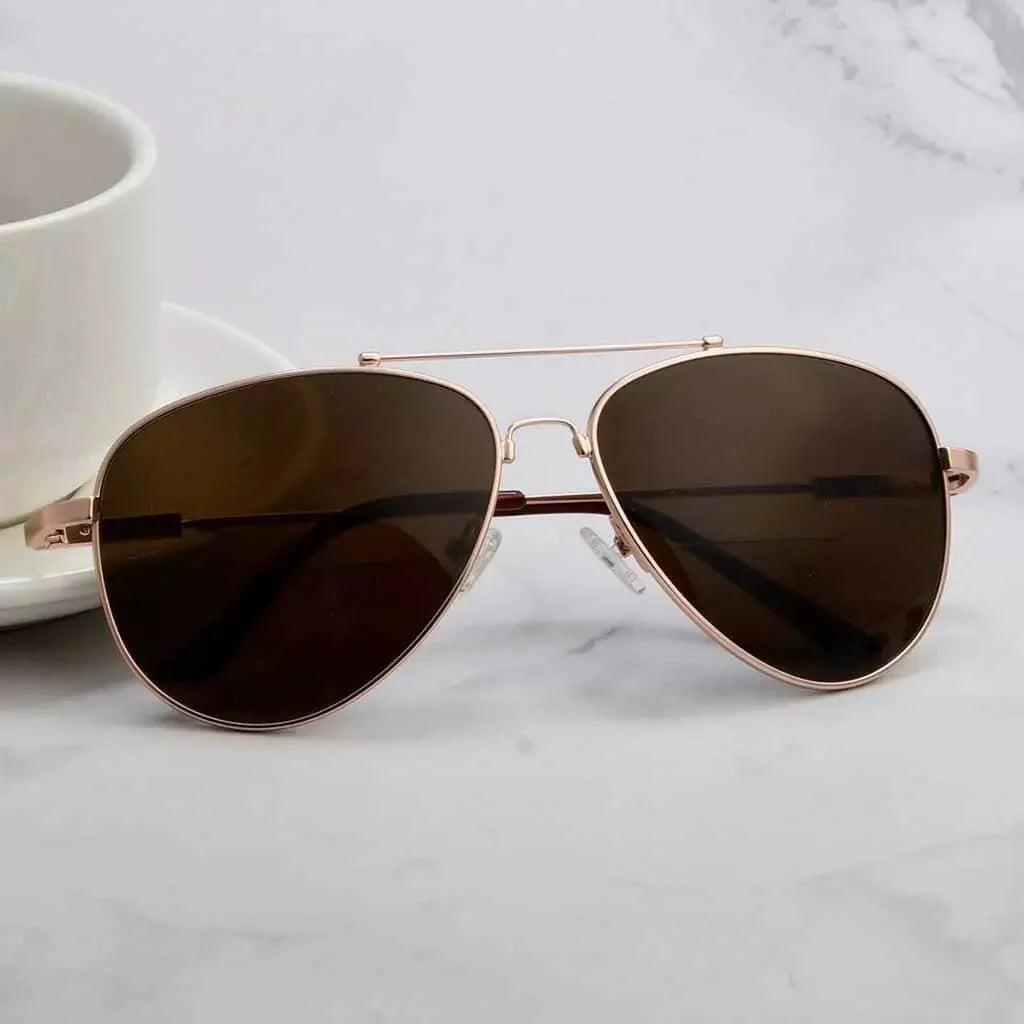 Polarized Bifocal Sunglasses Pilot Style Readers PGSG1804