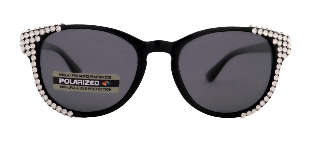 Polarized Premium Sunglasses with Genuine European Crystals