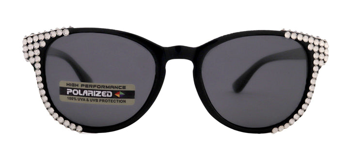 Polarized Premium Sunglasses with Genuine European Crystals