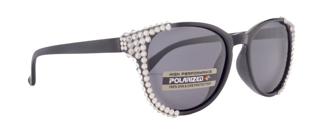 Polarized Premium Sunglasses with Genuine European Crystals