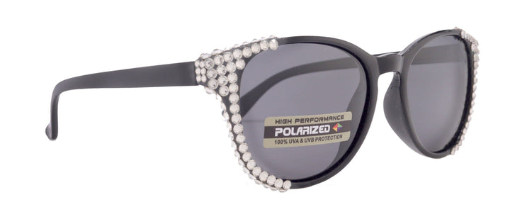 Polarized Premium Sunglasses with Genuine European Crystals