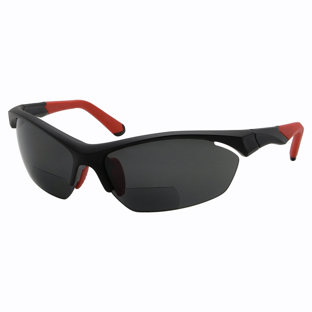 Half Rim Sport Bifocal Polarized Reading Sunglasses