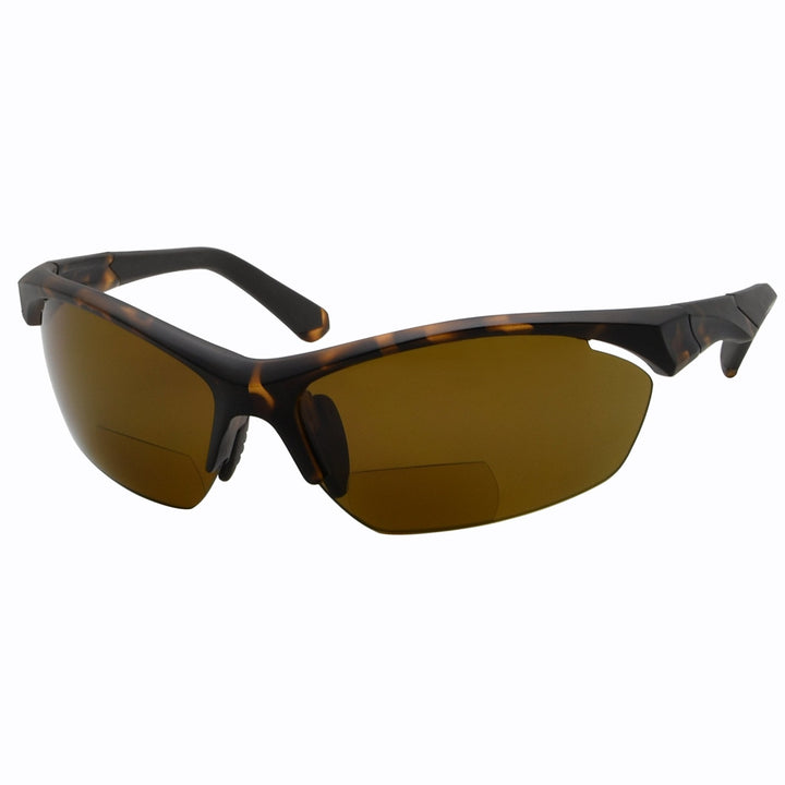 Half Rim Sport Bifocal Polarized Reading Sunglasses