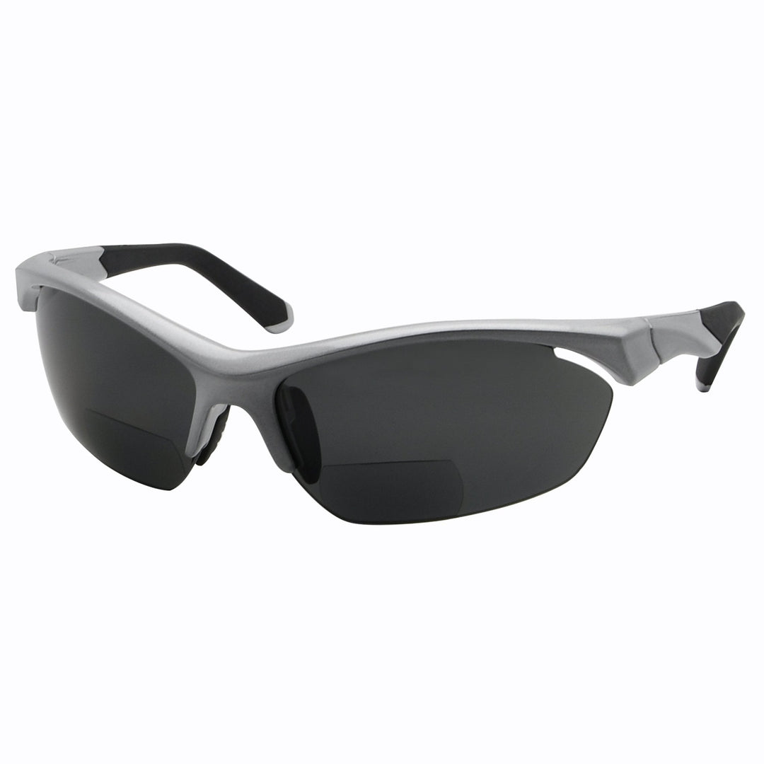 Half Rim Sport Bifocal Polarized Reading Sunglasses