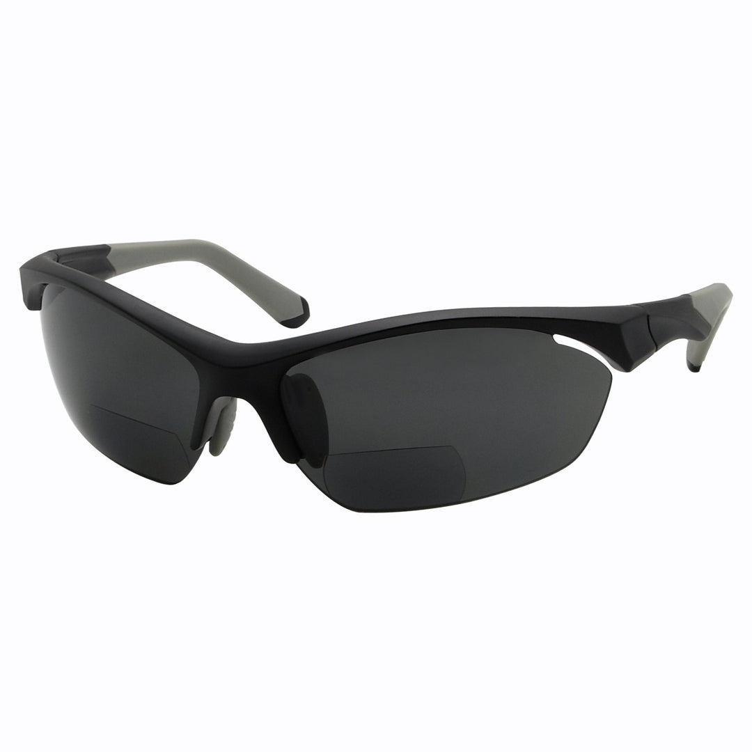 Half Rim Sport Bifocal Polarized Reading Sunglasses