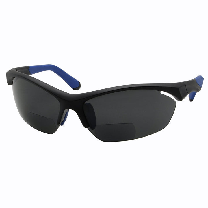 Half Rim Sport Bifocal Polarized Reading Sunglasses