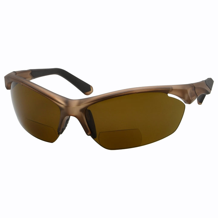 Half Rim Sport Bifocal Polarized Reading Sunglasses