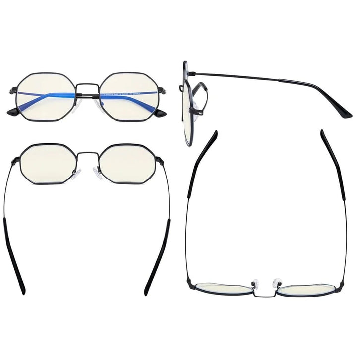 Polygon Blue Light Blocking Eyeglasses