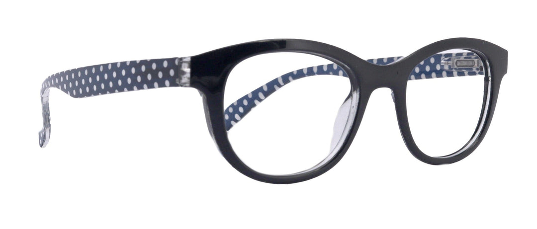 Premium Round Polka Dot Reading Glasses