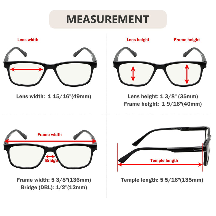 Progressives Multifocus Reading Glasses