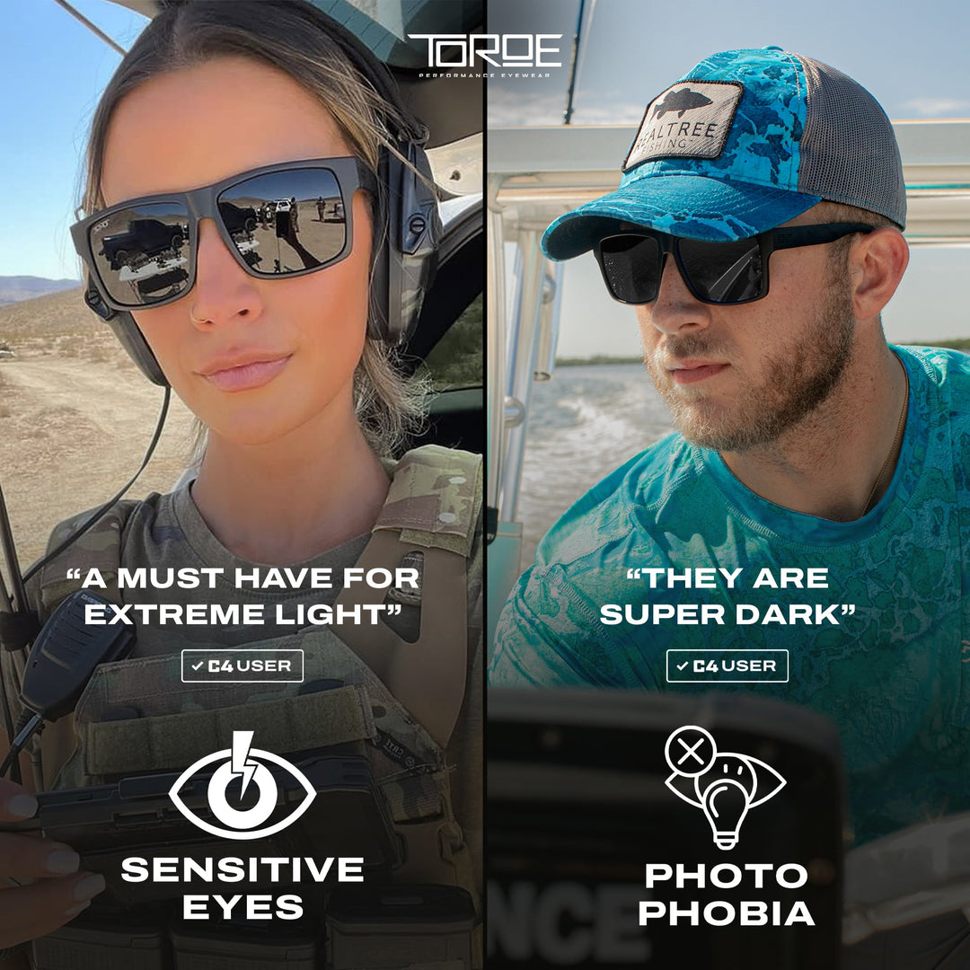 RANGE C4 Extra Dark Polarized Glossy Frame