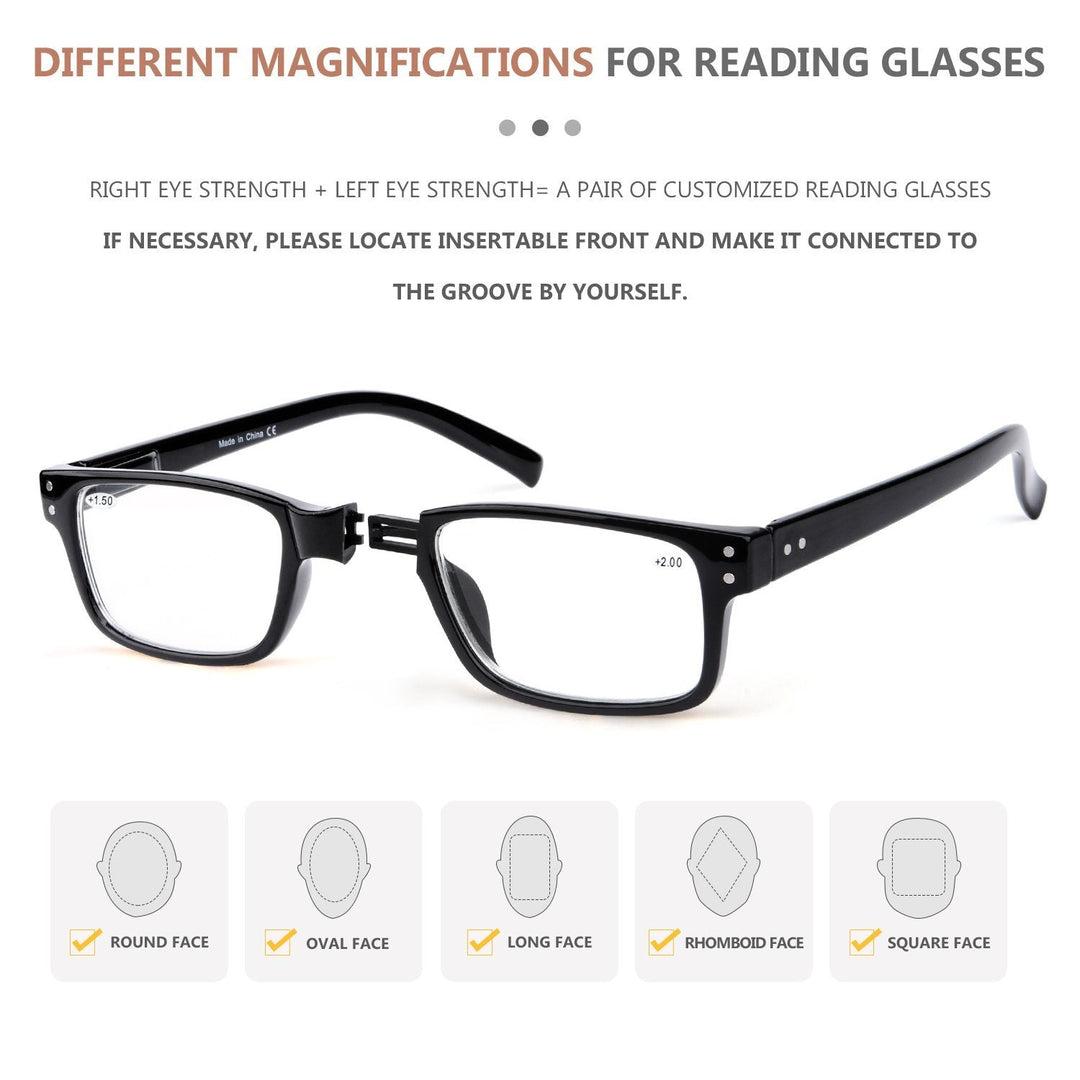 Gafas de lectura con diferente fuerza para cada ojo PR032 (Debe comprar ambos ojos)