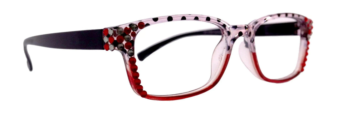 Women's Reading Glasses with Genuine European Crystals