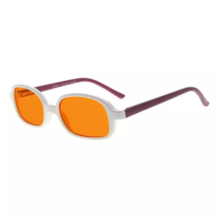 Rectangle Blue Light Blocking Eyeglasses for Kids DSK03