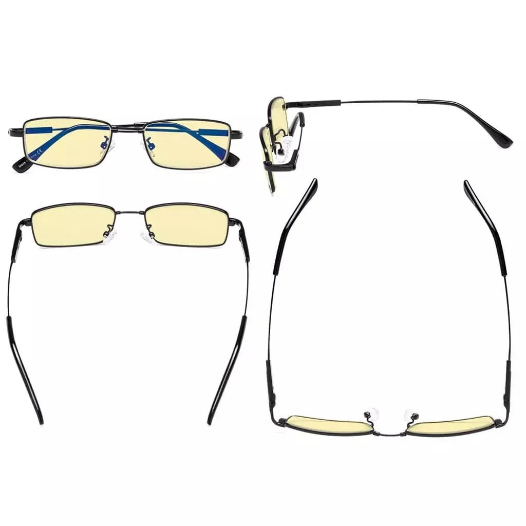 Rectangle Blue Light Blocking Eyeglasses for Kids TMK1802