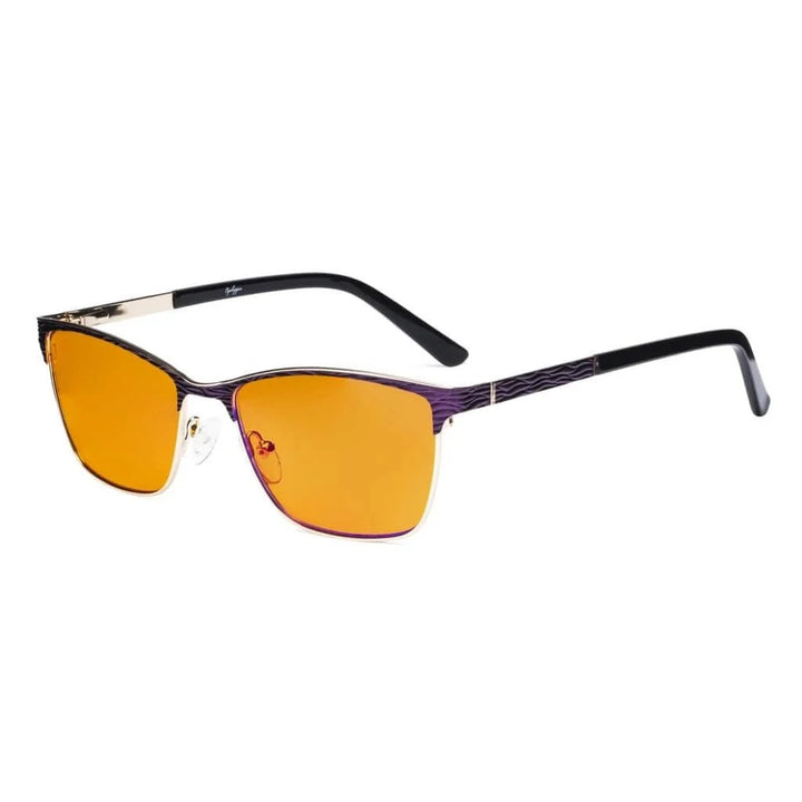 Rectangle Blue Light Blocking Eyeglasss LX19012-BB98