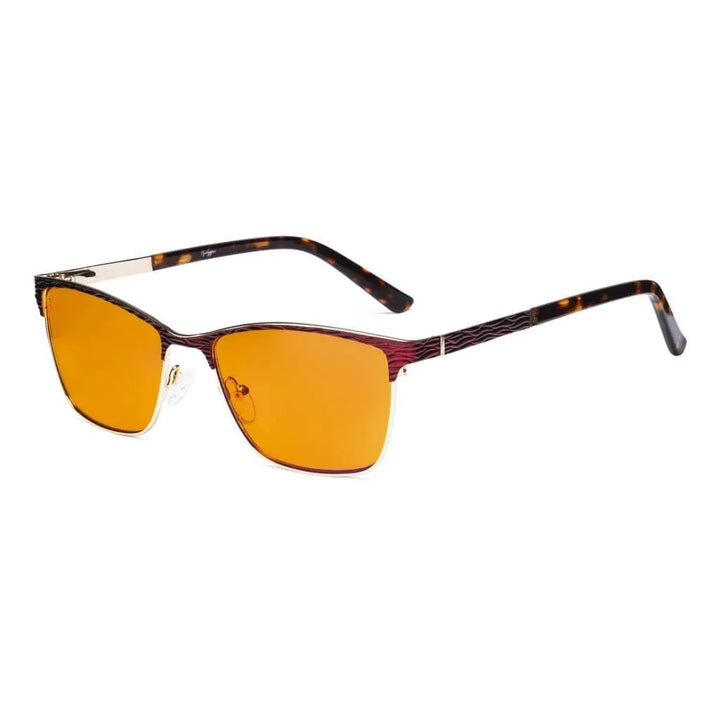 Rectangle Blue Light Blocking Eyeglasss LX19012-BB98