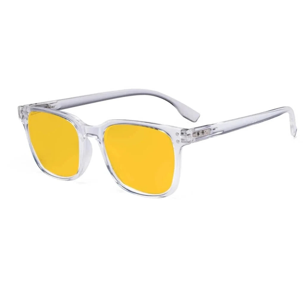 Rectangle Blue Light Blocking Reading Glasses Stylish Readers HPT1804
