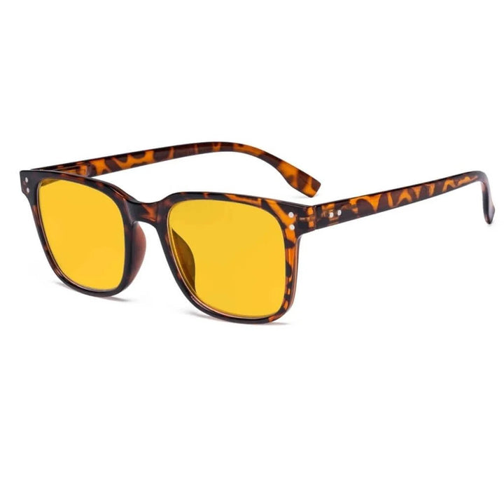 Rectangle Blue Light Blocking Reading Glasses Stylish Readers HPT1804