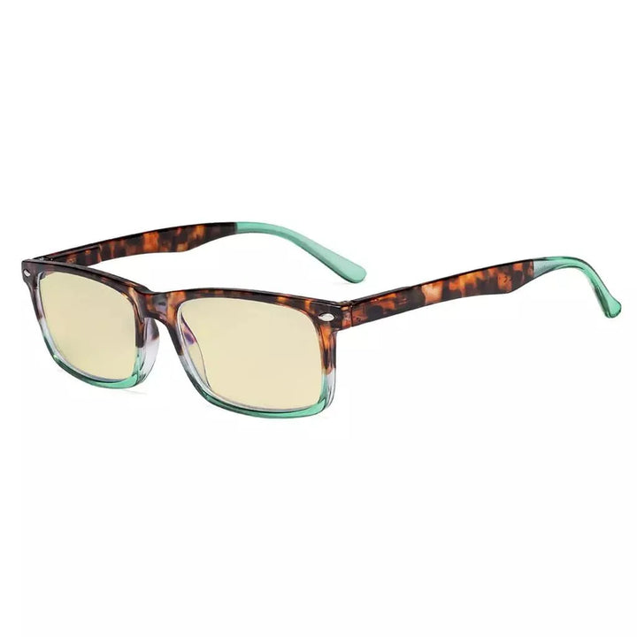 Rectangle Blue Light Blocking Reading Glasses TMCG899-6