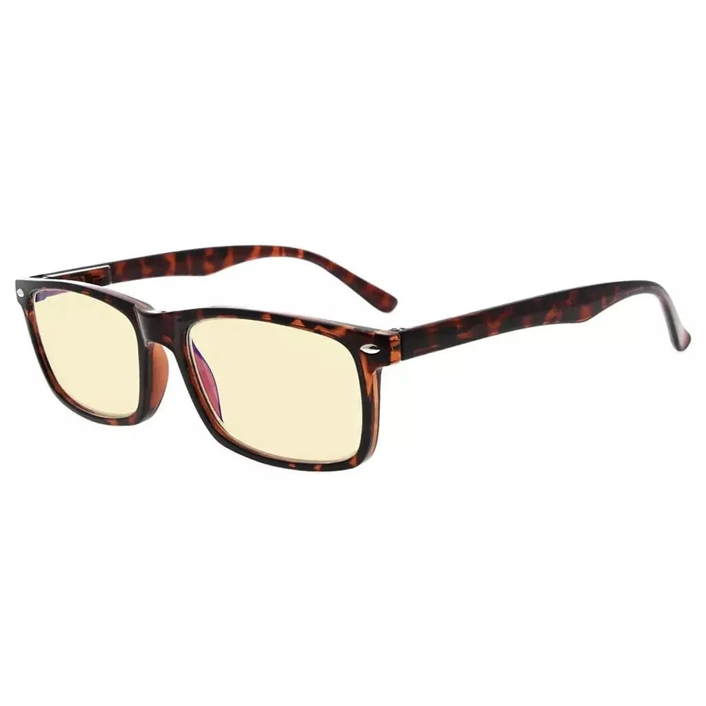 Rectangle Blue Light Blocking Reading Glasses TMCG899-6