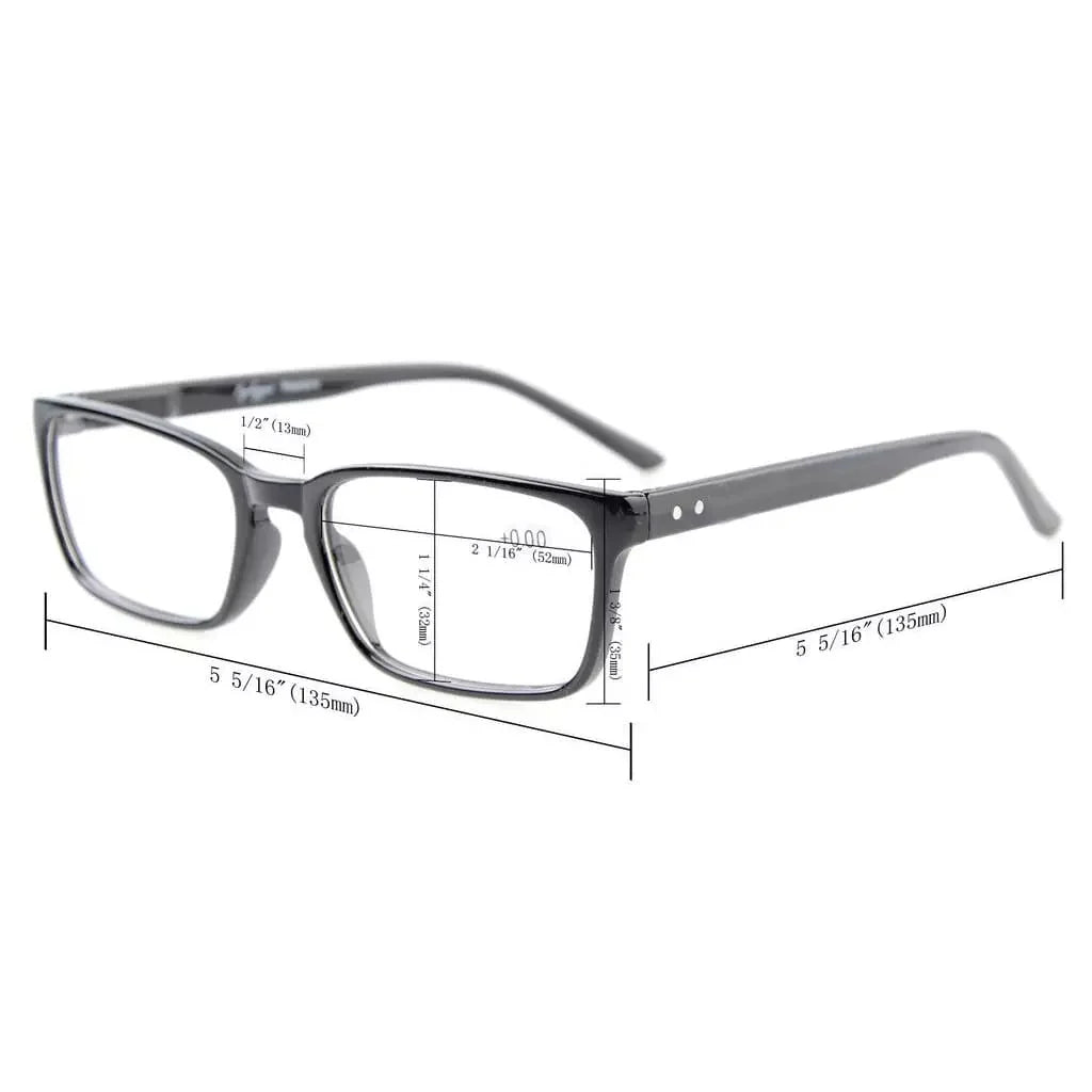 Rectangle Blue Light Filter Reading Glasses 1-CG898