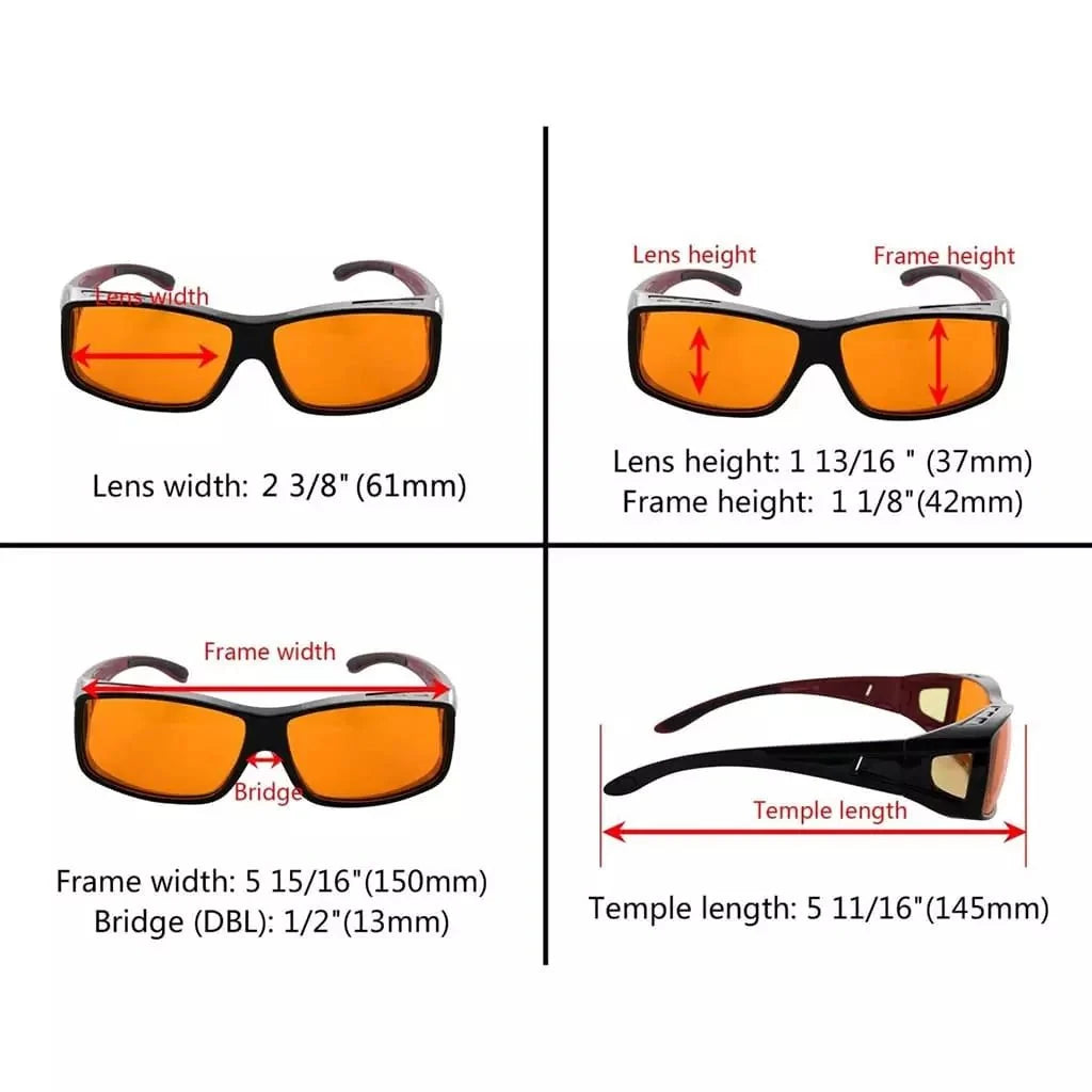Fitover Glasses Blue Light Blocking Eyeglasses DSXM1805