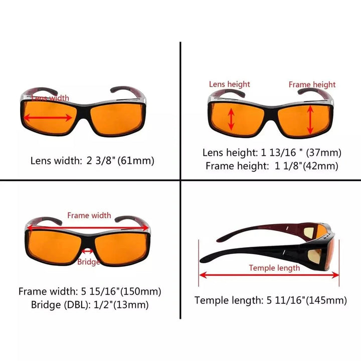 Fitover Glasses Blue Light Blocking Eyeglasses DSXM1805
