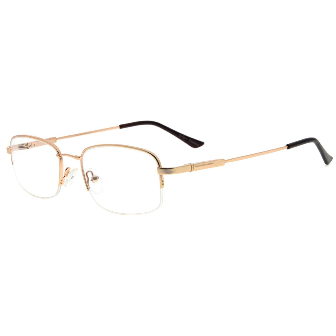 Antique Half Rim Reading Glasses