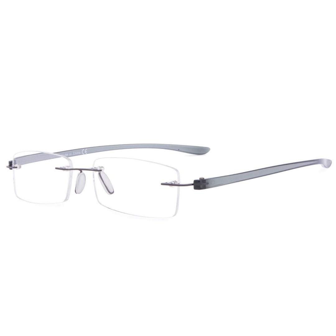 Rimless Rectangle Reading Glasses R14001
