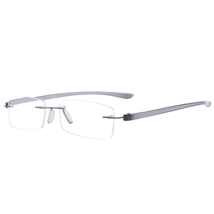 Rimless Rectangle Reading Glasses R14001