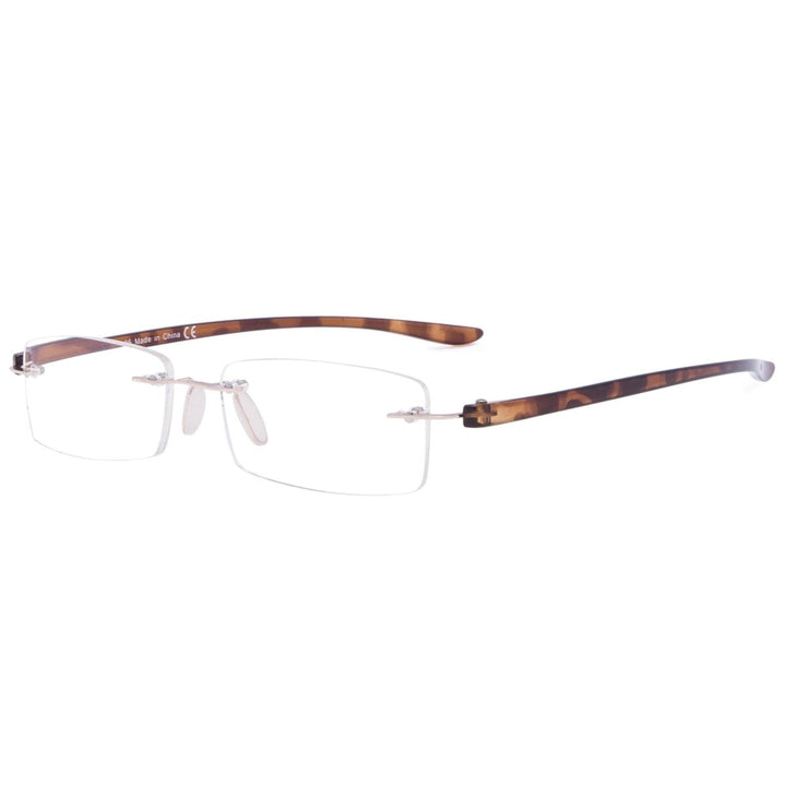 Rimless Rectangle Reading Glasses R14001