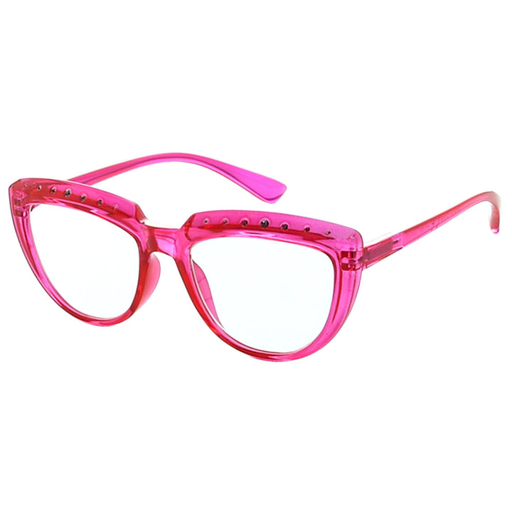 Half Moon Rhinestone Reading Glasses