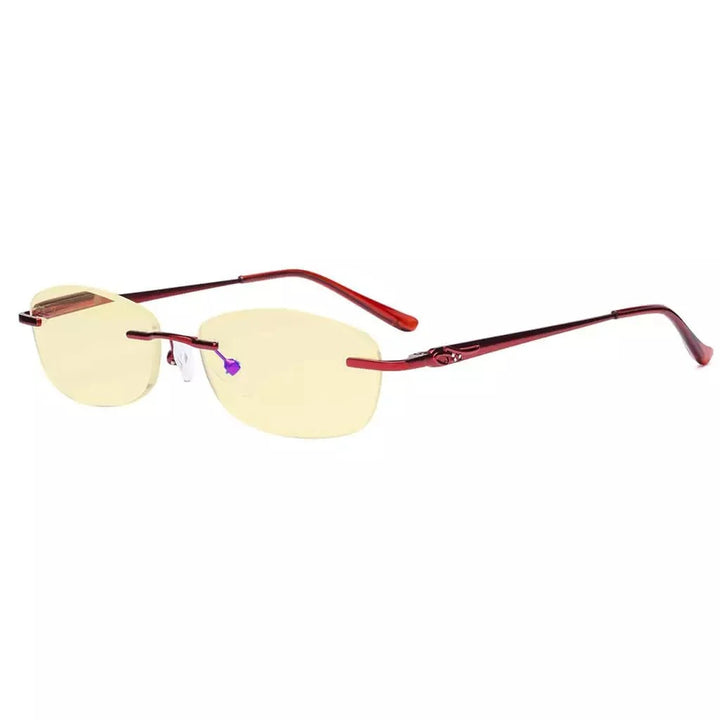 Rimless Blue Light Blocking Reading Glasses TMWK9903A