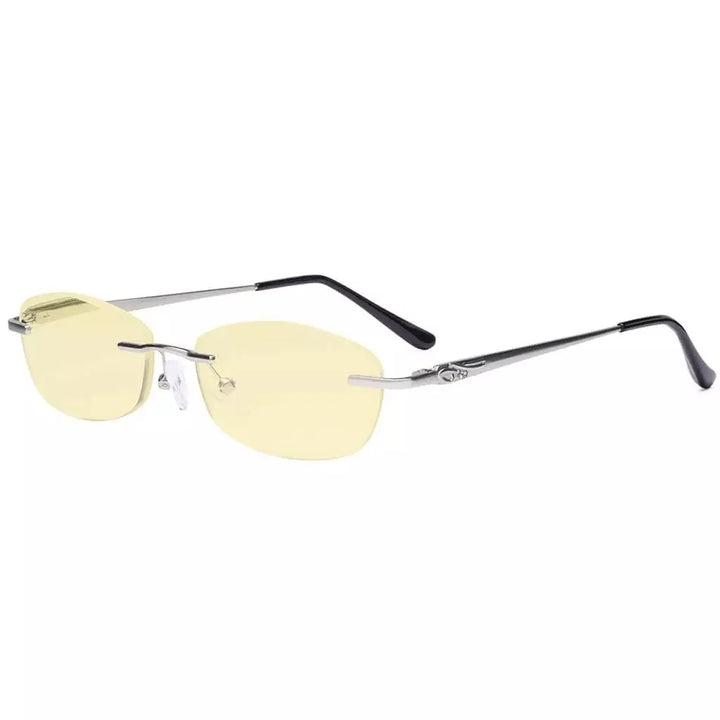 Rimless Blue Light Blocking Reading Glasses TMWK9903A
